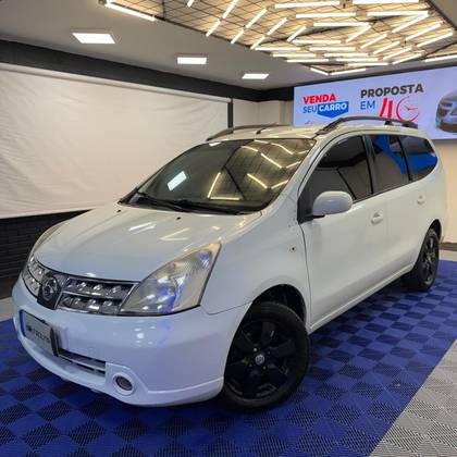 NISSAN GRAND LIVINA 1.8 SL 16V FLEX 4P MANUAL